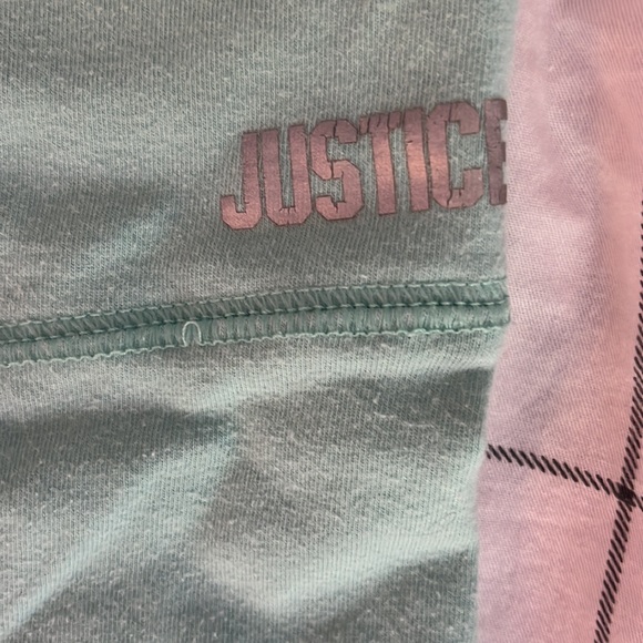 SOLD - 💎RARE💎 Justice Girls Color-Dipped Tie Dye Blue Ombre Leggings - Picture 7 of 9